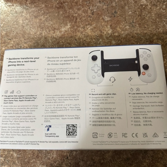 Backbone handheld PlayStation game for iPhone